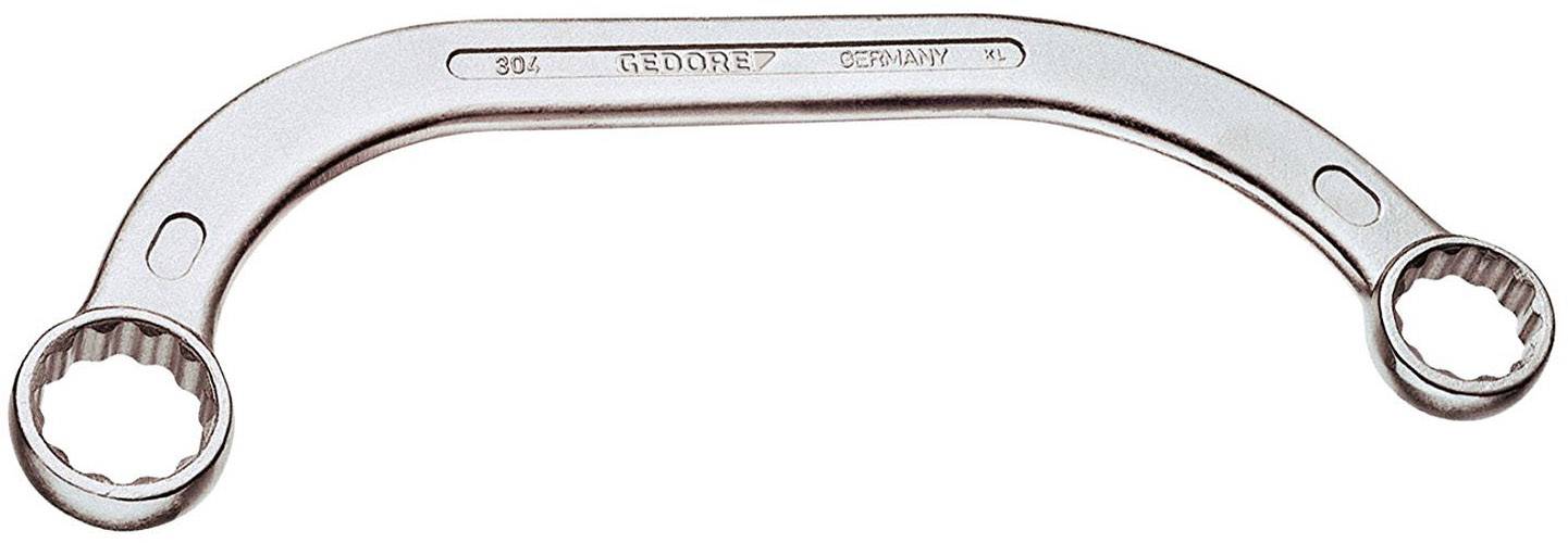 Gedore 6470390 304 14X17 Half-moon box wrench Spanner size (metric) 14 - 17 mm