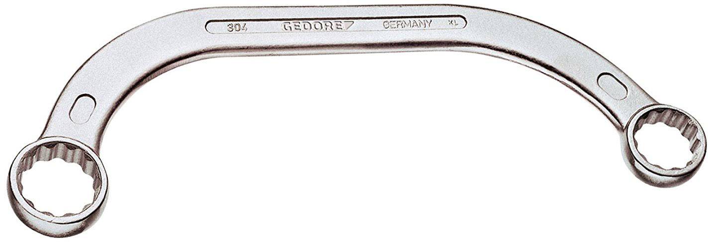 Gedore 6470470 304 15X17 Half-moon box wrench Spanner size (metric) 15 - 17 mm