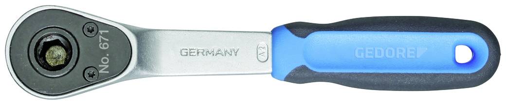 Gedore 671 6535350 Forward/reverse ratchet 1/4" 127 mm