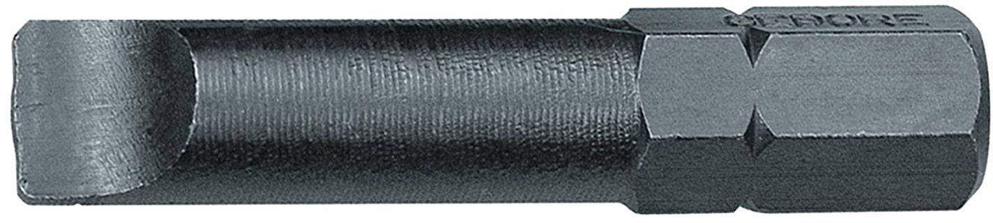 Steel tube with a thread at the end, used as a guide bar in a machine tool.