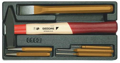 Gedore 1500 ES-350 - GEDORE - Chisel set in 1/3 ES tool module 6613760