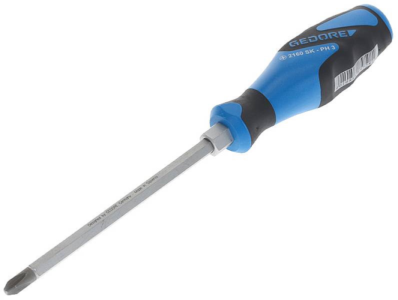 Gedore 2160SK PH 3 1845314 Phillips screwdriver PH 3 Blade length: 150 mm DIN ISO 8764