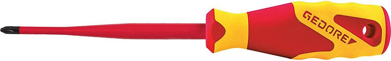 Gedore VDE 2172 6,5 Slotted screwdriver Blade width: 6.5 mm Blade length: 150 mm