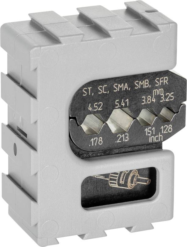 Gedore 8140-12 1830678 Crimp inset FO cables 3.25 up to 5.41 mm²