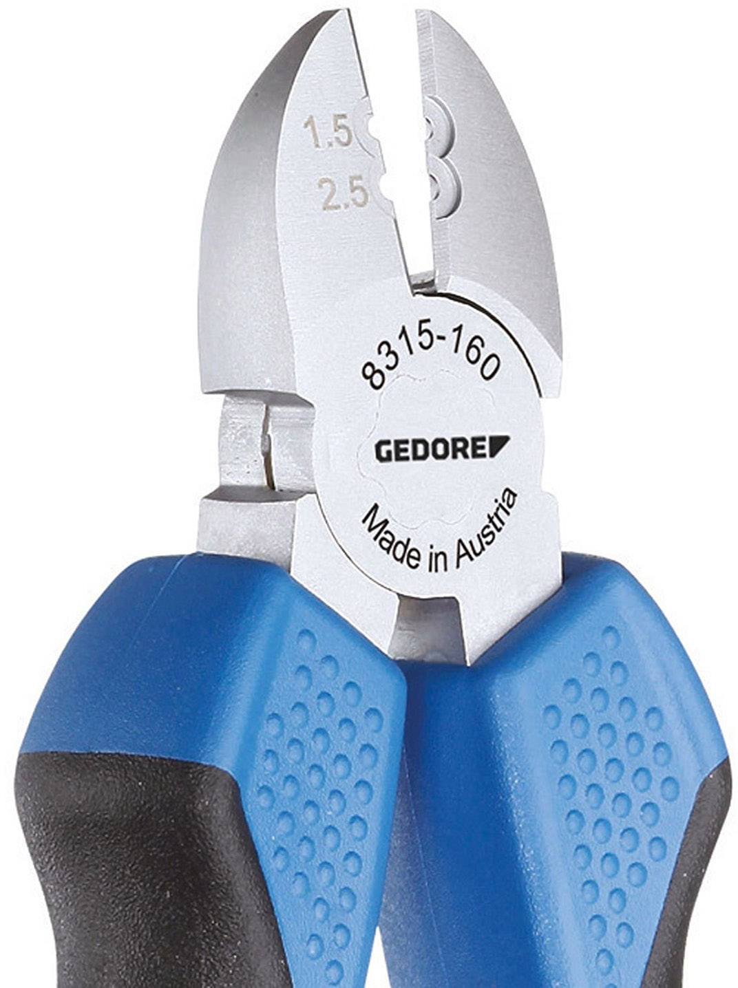 Gedore 8315-160 JC 1396722 Stripper side cutter combo 160 mm