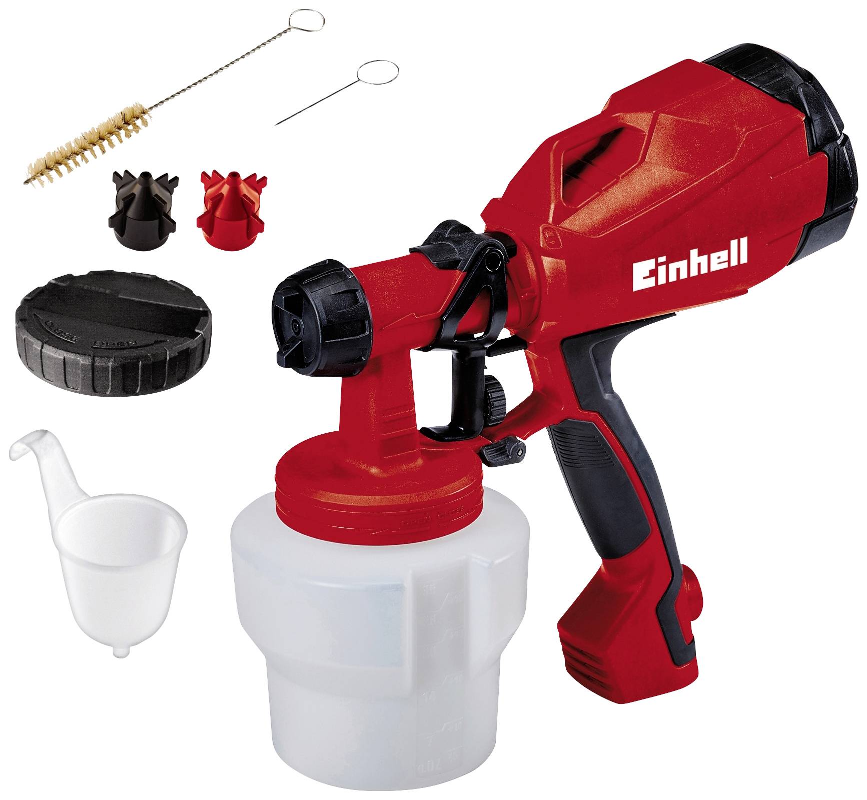 Einhell TC-SY 500 P Paint spray gun 500 W Max. feed rate 550 ml/min