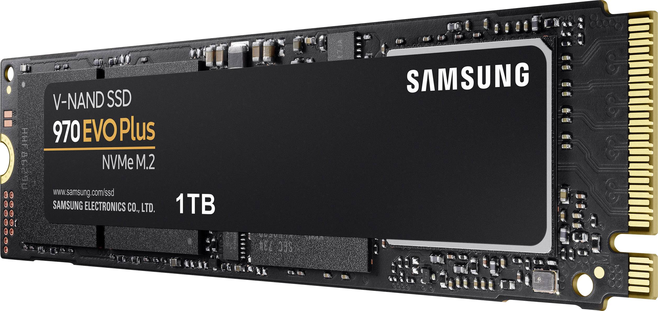 Samsung 970 EVO Plus 1 TB NVMe/PCIe M.2 internal SSD M.2 NVMe PCIe 3.0 x4 Retail MZ-V7S1T0BW