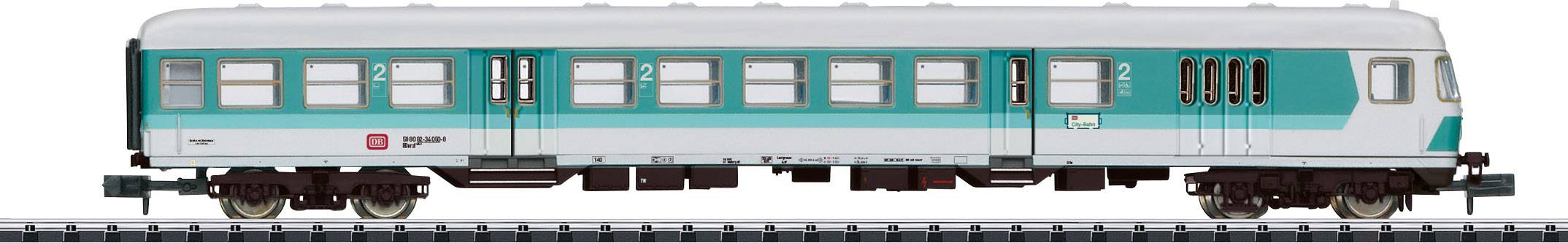 MiniTrix T15467 N 2er set passenger car of DB 2. Great
