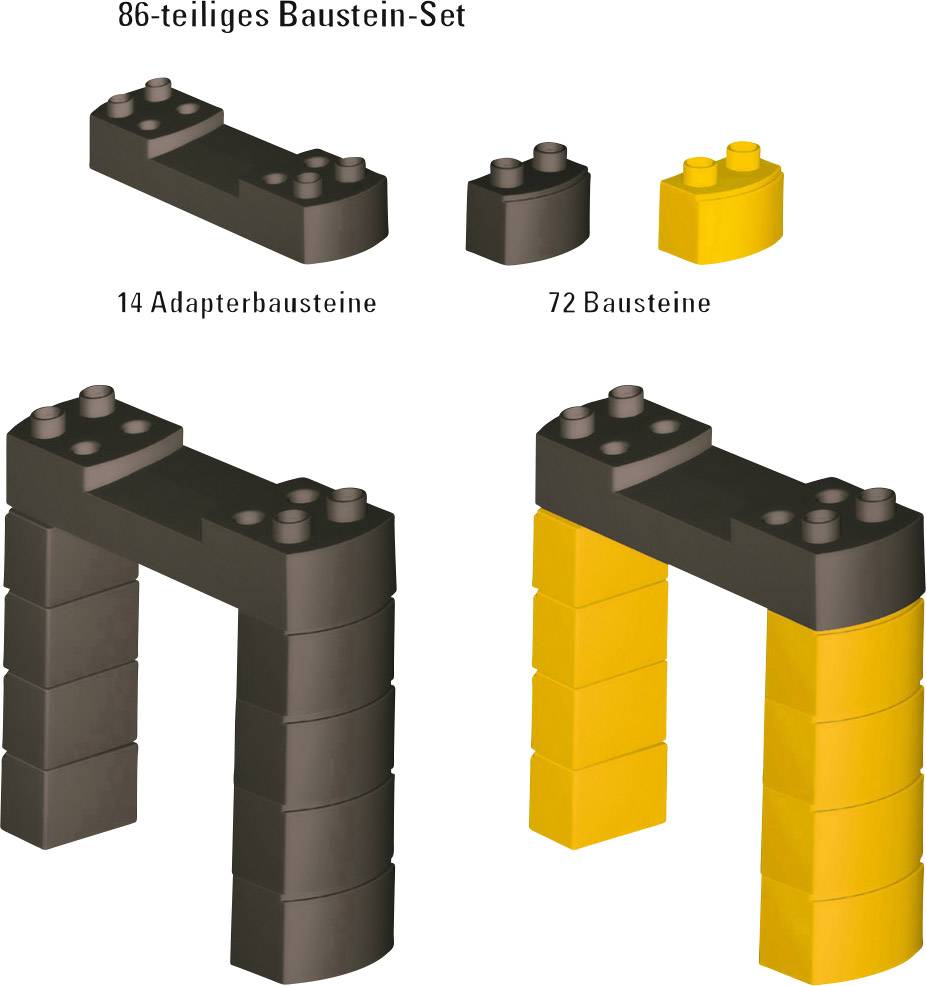 Märklin World 72221 H0 block set gradient & slope