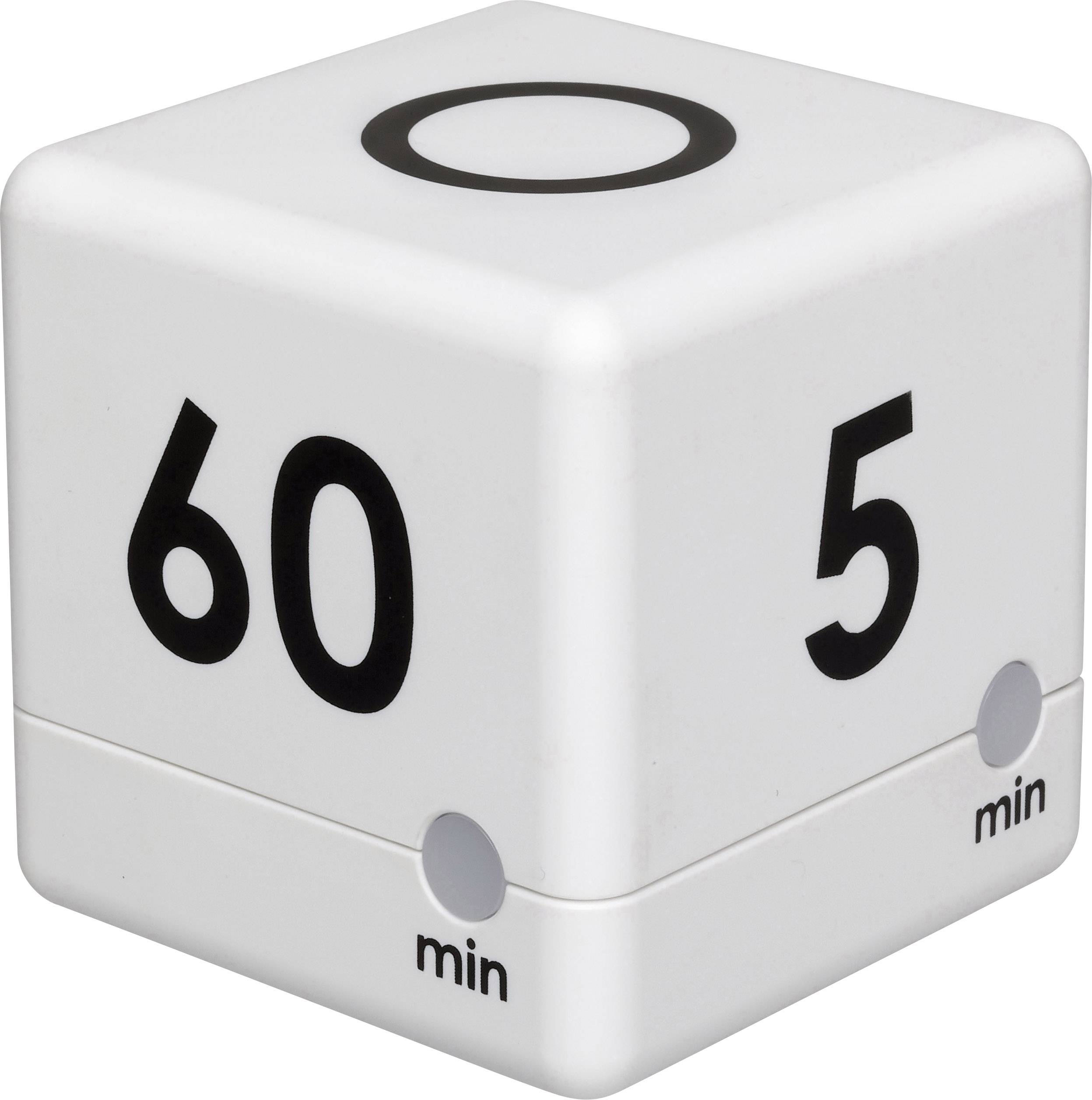 TFA Dostmann Timer Cube Timer White Digital