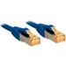 LINDY 47275 RJ45 Network cable, patch cable CAT 6 S/FTP 0.30 m Blue 1 pc(s) LINDY 47275 RJ45 Network cable, patch cable CAT 6 S/FTP 0.30 m Blue 1 pc(s)