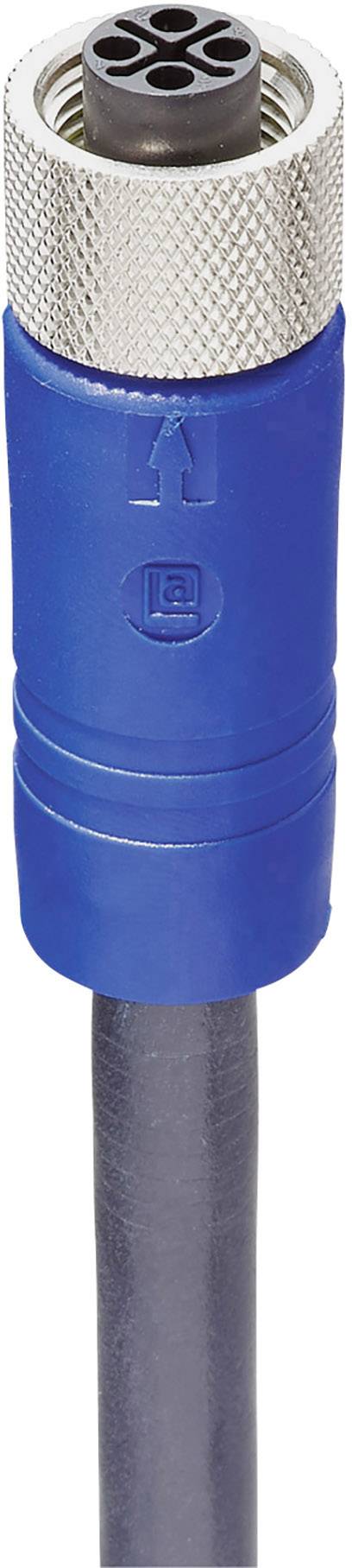 Lumberg Automation 934849007 Sensor/actuator connector (pre-fab) M12 Socket, right angle 10.00 m No. of pins (RJ): 3+PE 1 pc(s)