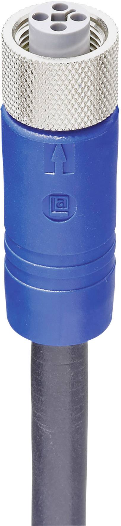 Lumberg Automation 934849010 Sensor/actuator connector (pre-fab) M12 Socket, straight 5.00 m No. of pins (RJ): 4 1 pc(s)