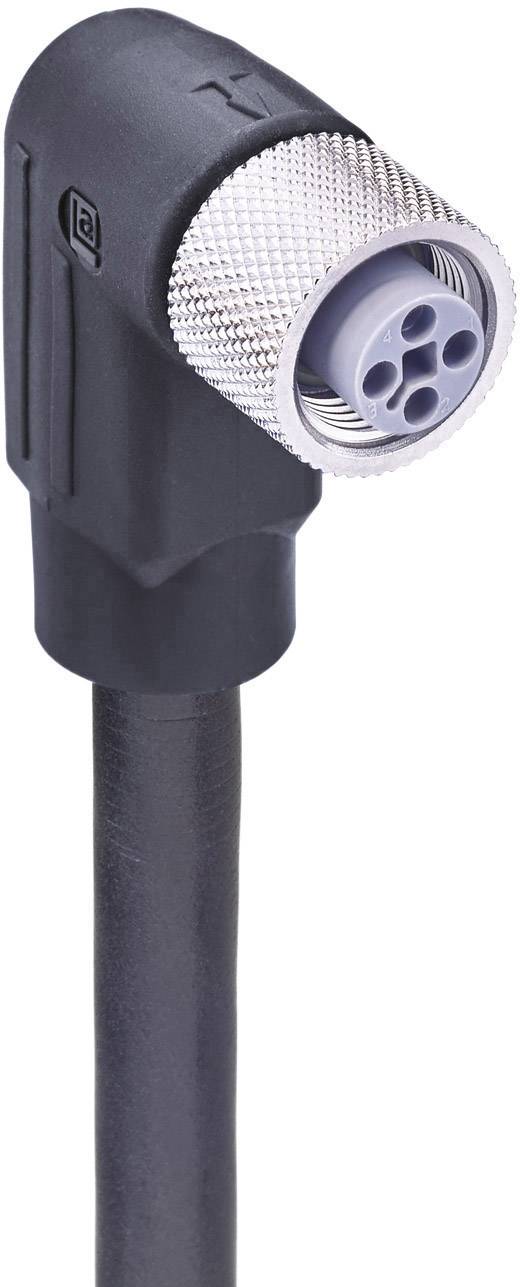 Lumberg Automation 934850310 Sensor/actuator connector (pre-fab) M12 Socket, right angle 5.00 m No. of pins (RJ): 4 1 pc(s)