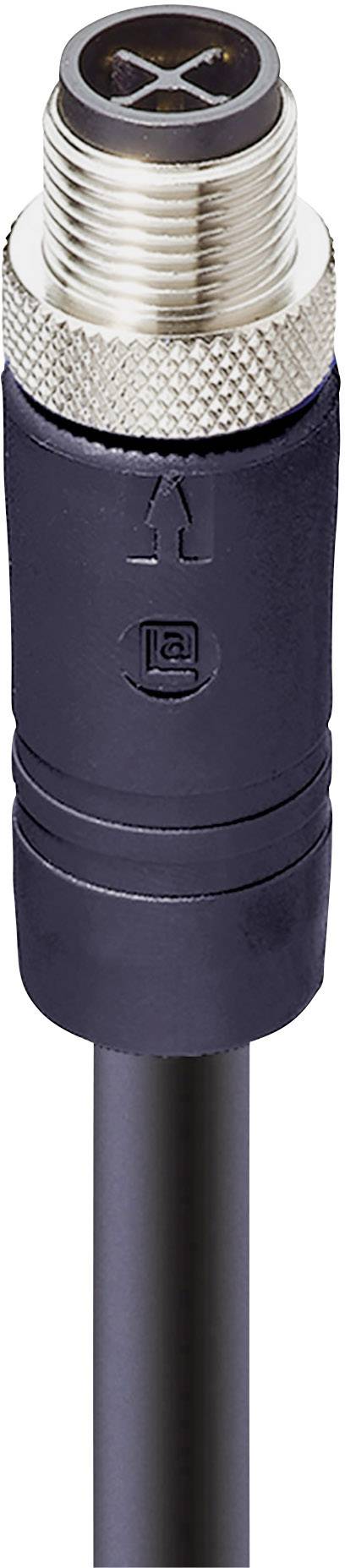 Lumberg Automation 934851301 Sensor/actuator connector (pre-fab) M12 Plug, straight 2.00 m No. of pins (RJ): 3+PE 1 pc(s)