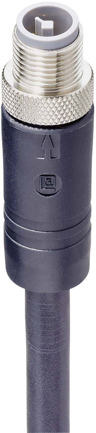 Lumberg Automation 934851310 Sensor/actuator cable M12 Plug, straight, Socket, straight 5.00 m No. of pins (RJ): 3+PE 1 pc(s)