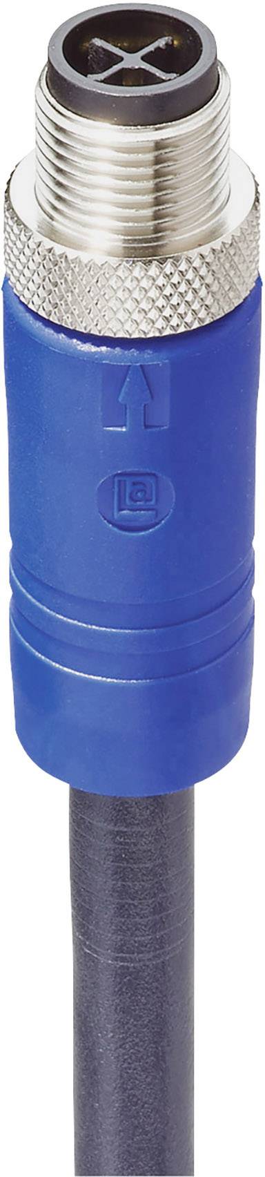 Lumberg Automation 934851039 Sensor/actuator connector (pre-fab) Plug, straight 2.00 m No. of pins (RJ): 3+PE 1 pc(s)