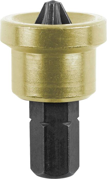 Silver deburring drill bit with yellow casing, used for removing burrs from metal workpieces.