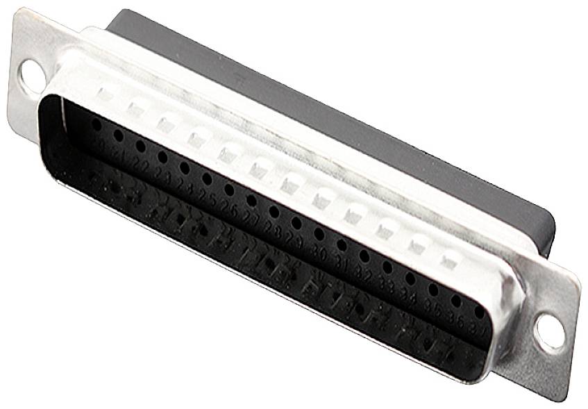 encitech DBC50-SP 2101-0190-05 D-SUB pin strip 180 ° Number of pins: 50 Crimp 1 pc(s) Tray
