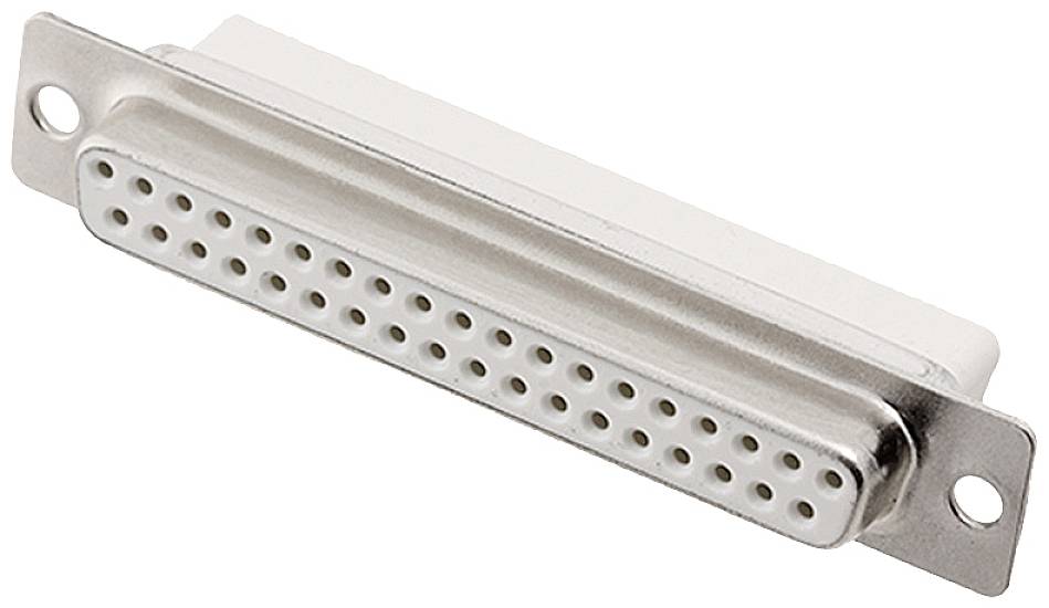 encitech DBC37-SS-W 2108-0190-14 D-SUB receptacles 180 ° Number of pins: 37 Crimp Tray
