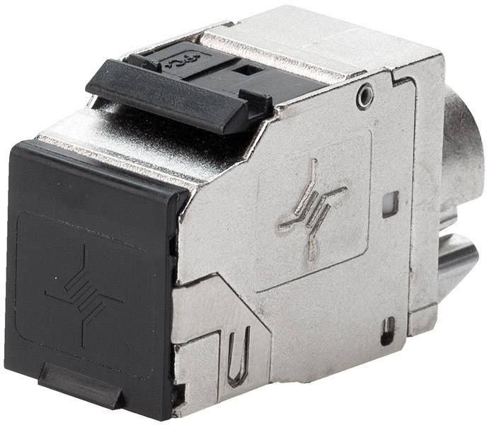 Telegärtner 100023211 RJ45-Plug connector CAT 8.1 100023211 Socket No. of pins (RJ) 8P8C Metal 1 pc(s)