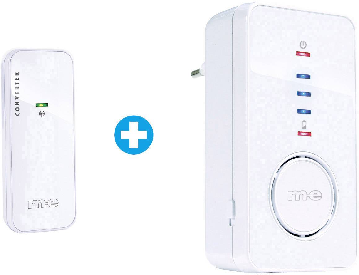 m-e modern-electronics 41163 Wireless door chime Complete set