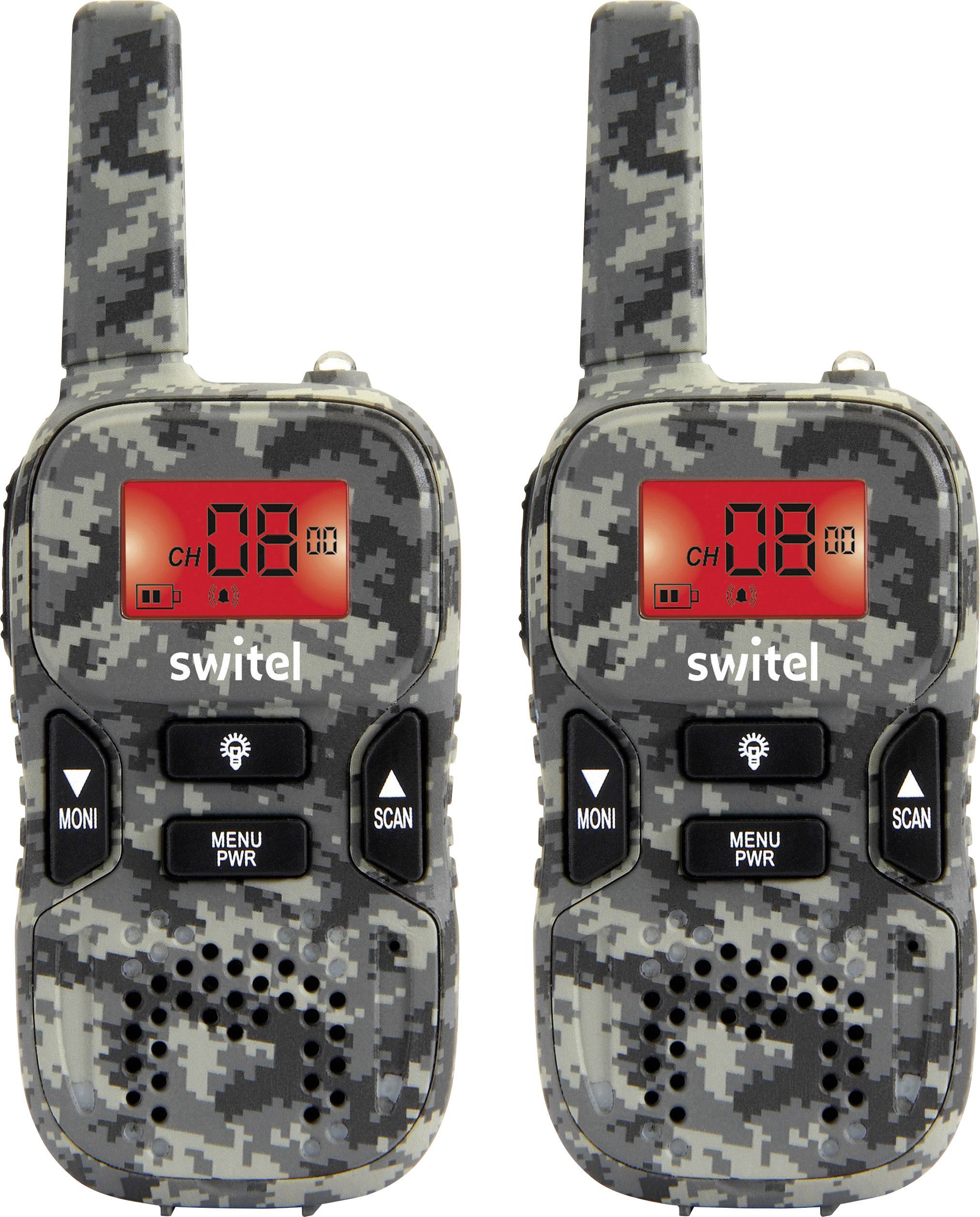 Switel WTE2350 Camouflage PMR handheld transceiver 2-piece set