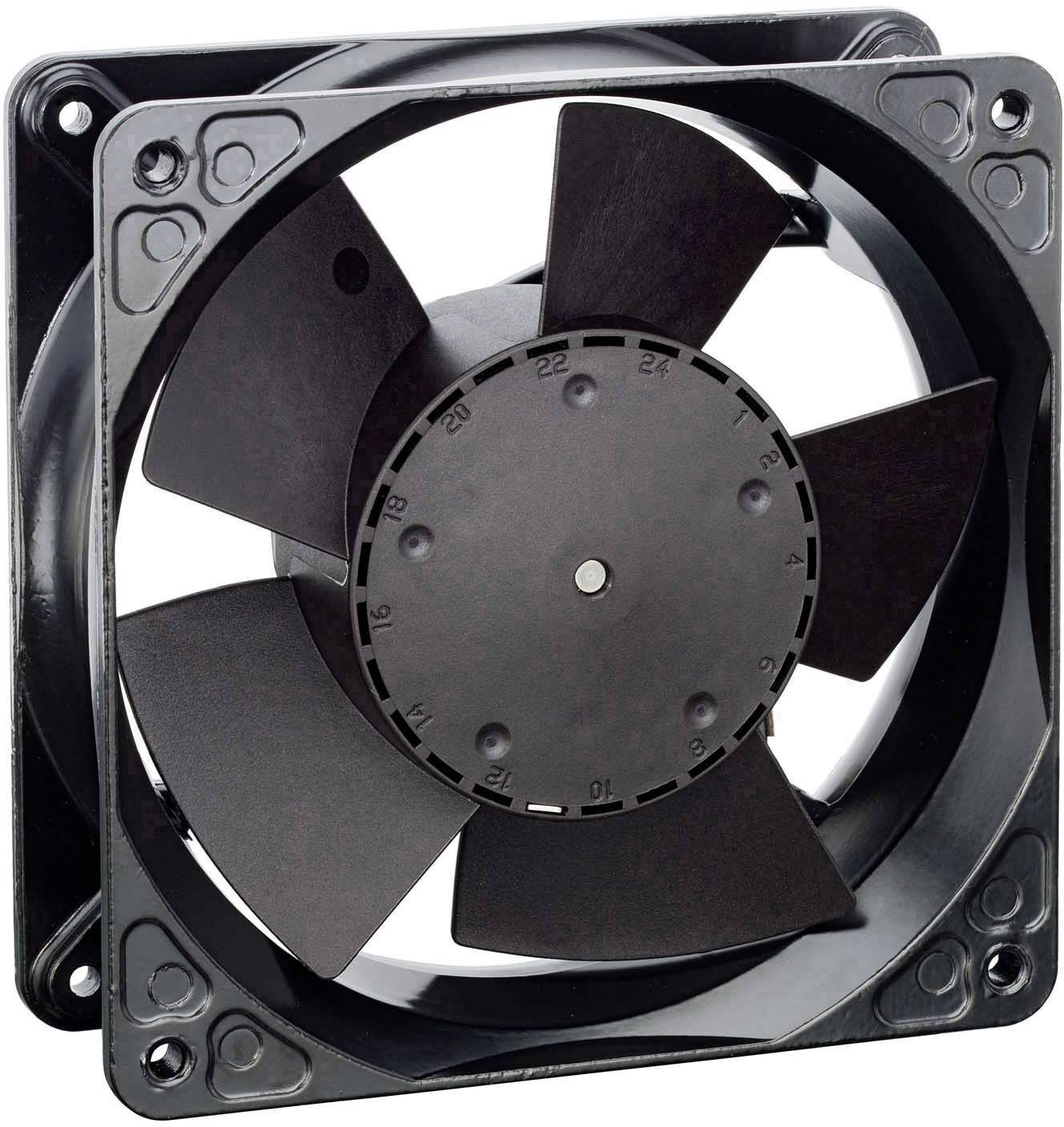 EBM Papst 4114 NH6 Axial fan 24 V DC 440 m³/h (L x W x H) 119 x 119 x 38 mm