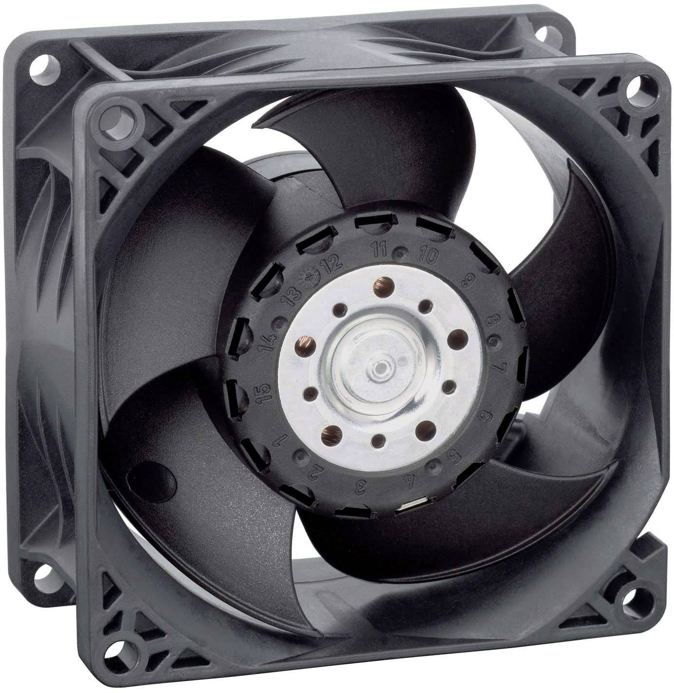 EBM Papst 8212_JH4 Axial fan 12 V DC 220 m³/h (L x W x H) 38 x 80 x 80 mm