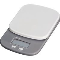 Maul 1623082 Letter scales Weight range 2000 g Readability 0.5 g, 1 g battery-powered Grey (matt) Maul 1623082 Letter scales Weight range 2000 g Readability 0.5 g, 1 g battery-powered Grey (matt)