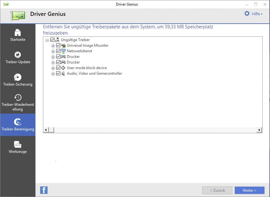 Avanquest Driver Genius 19 1-year, 3 licences Windows System optimisation