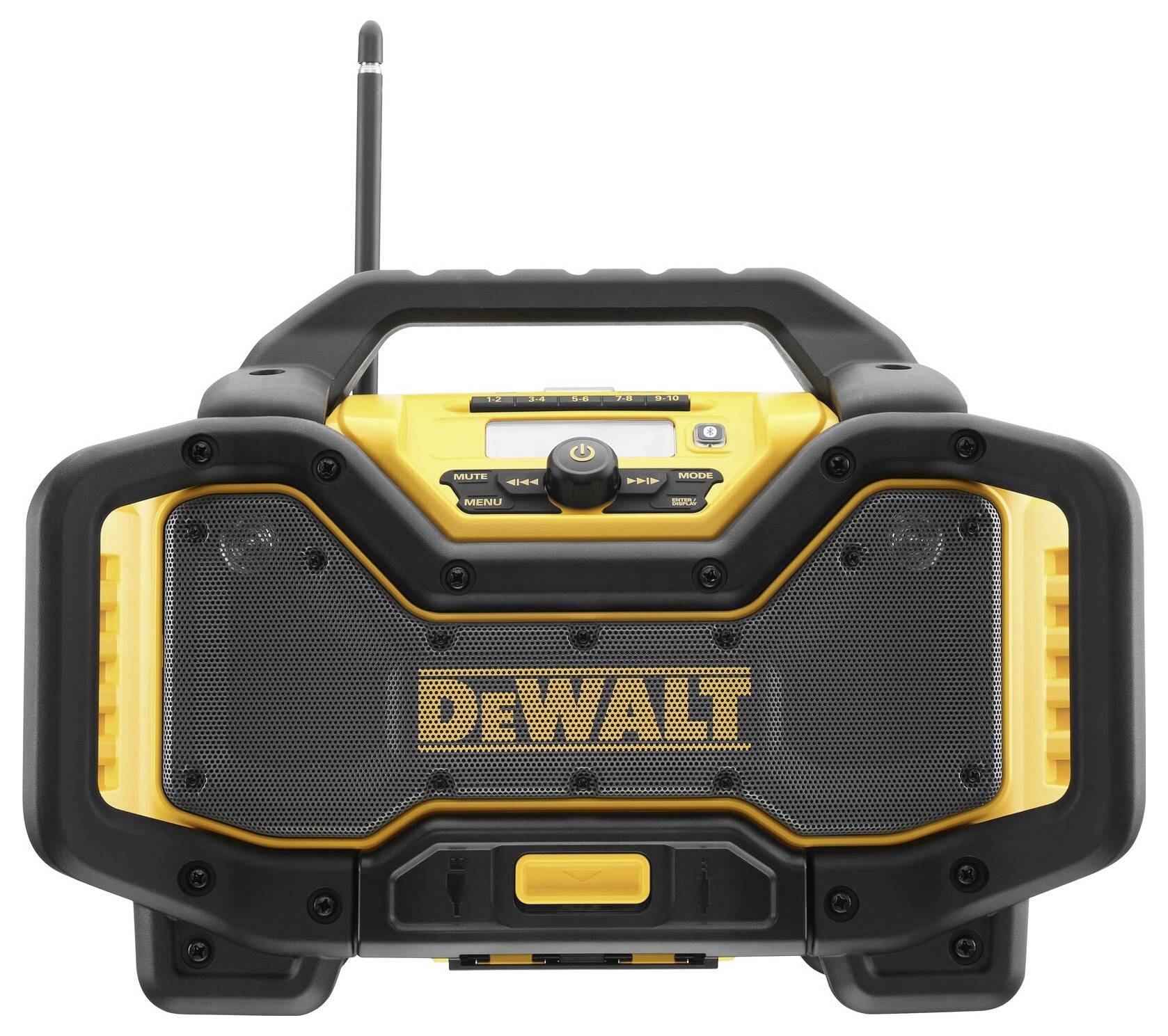 DEWALT DCR027 Workplace radio Black, Yellow