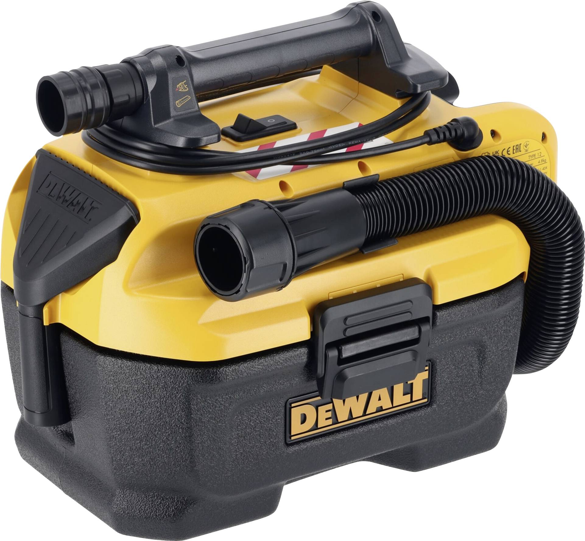 DEWALT DCV584L DCV584L-QW Wet/dry vacuum cleaner 7.5 l