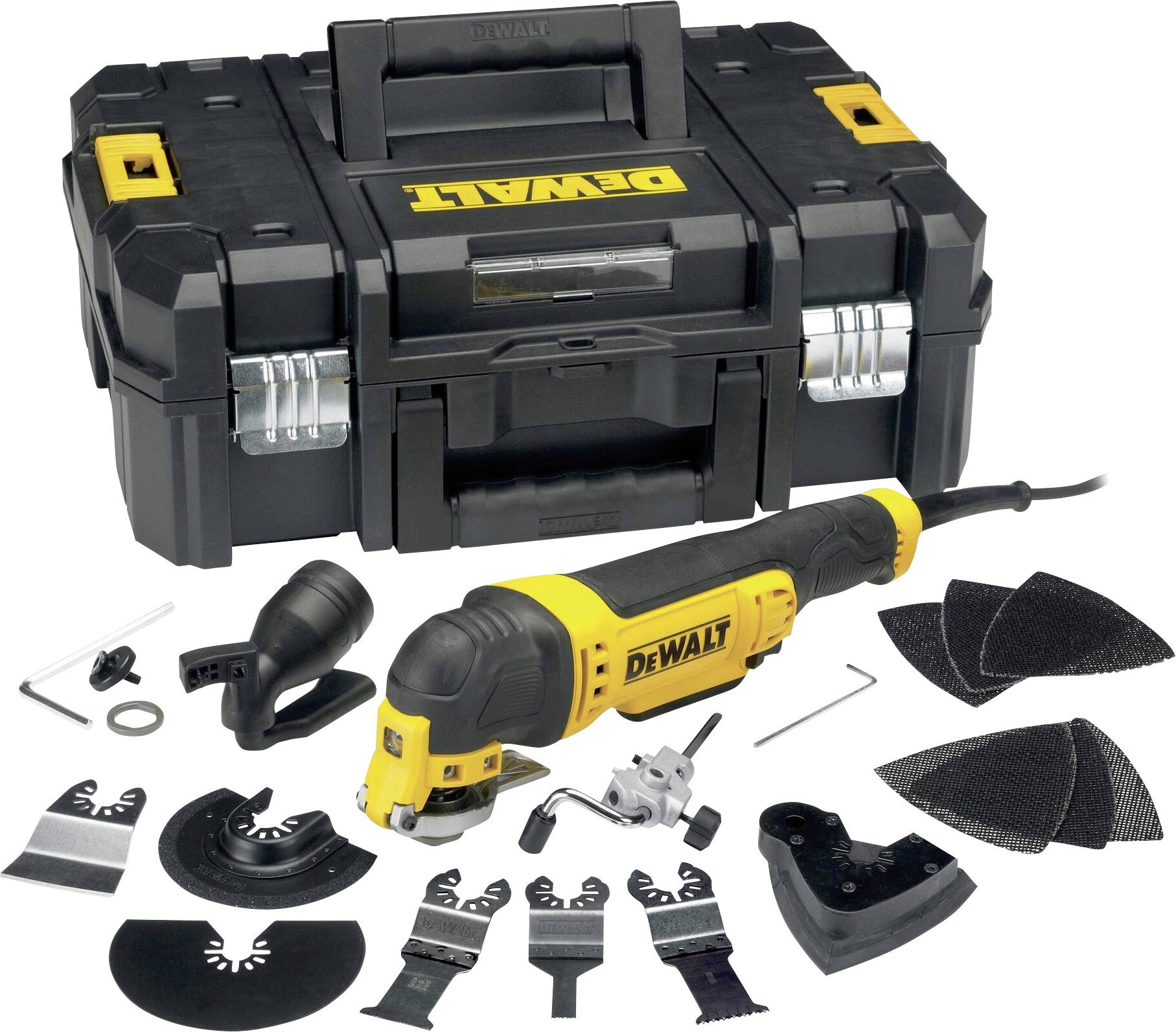 DEWALT DWE315KT DWE315KT-QS Multifunction tool incl. accessories 300 W