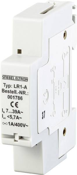 Electronic device with the imprint 'STIEBEL ELTRON Type: LR1-A Order No.: 001786'. White, rectangular shape with technical markings.
