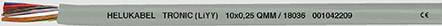 Helukabel 18029 Data cable LiYY 2 x 0.25 mm² Grey 100 m
