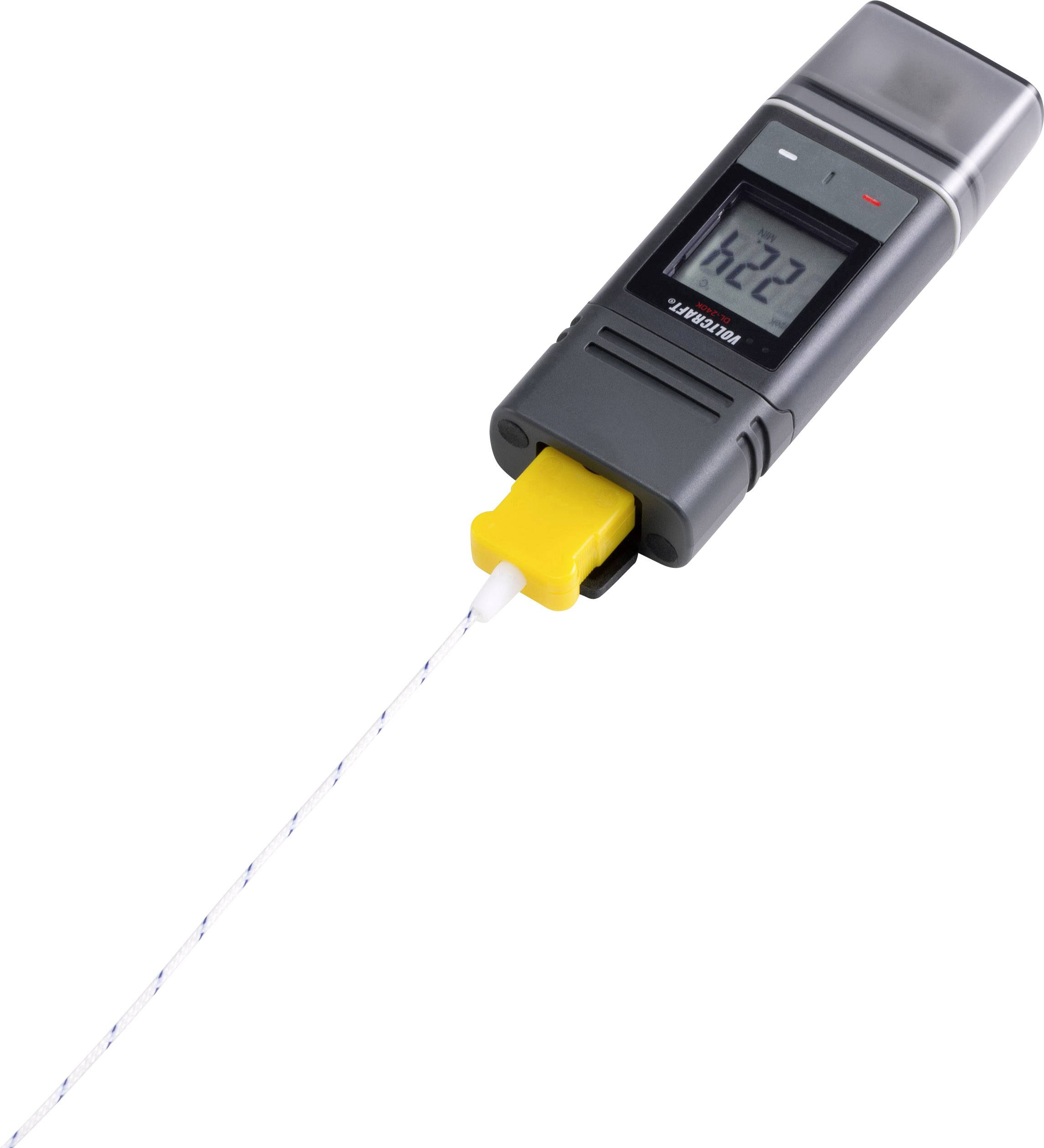 VOLTCRAFT VC 9657630 DL-240K Temperature data logger Unit of measurement Temperature -200 up to 1372 °C PDF generator, incl. wall