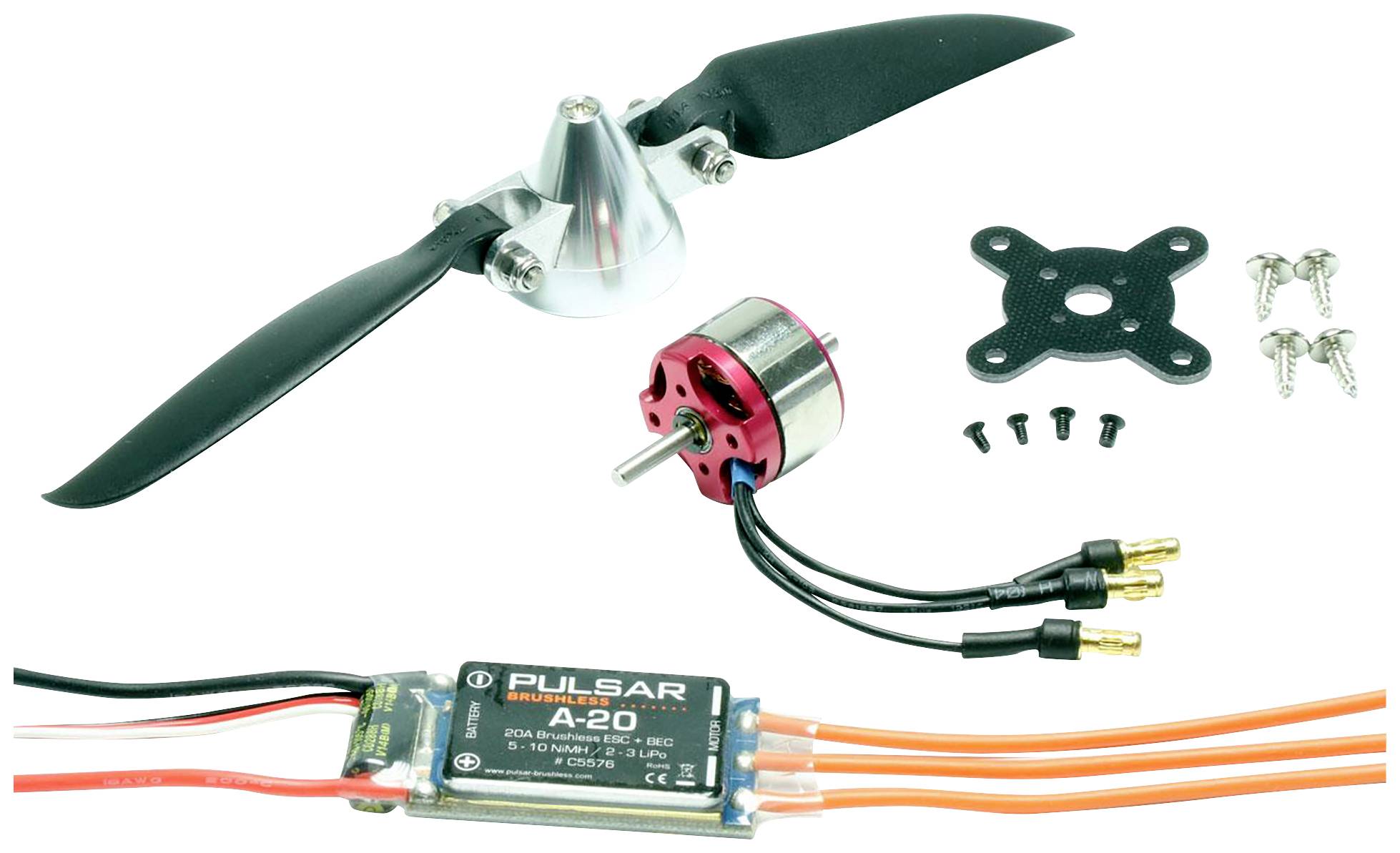 C2343 Model aircraft brushless motor Compatible with (scale model propulsion kit): Pichler Thermus