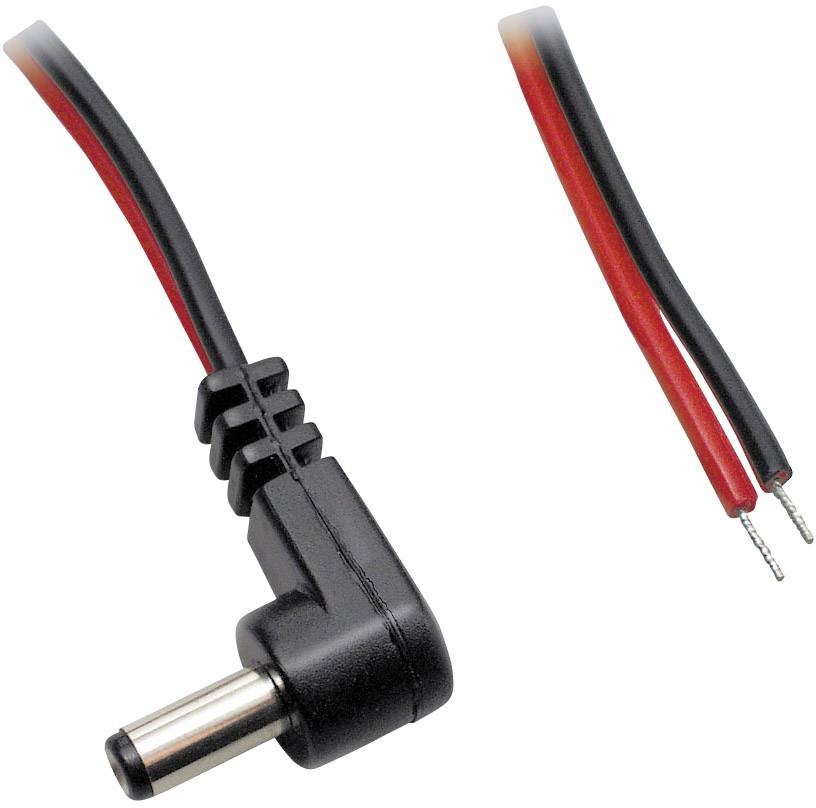 BKL Electronic 075112 Low power cable Low power plug - Open cable ends 5.50 mm 2.50 mm 30.00 cm 1 pc(s)
