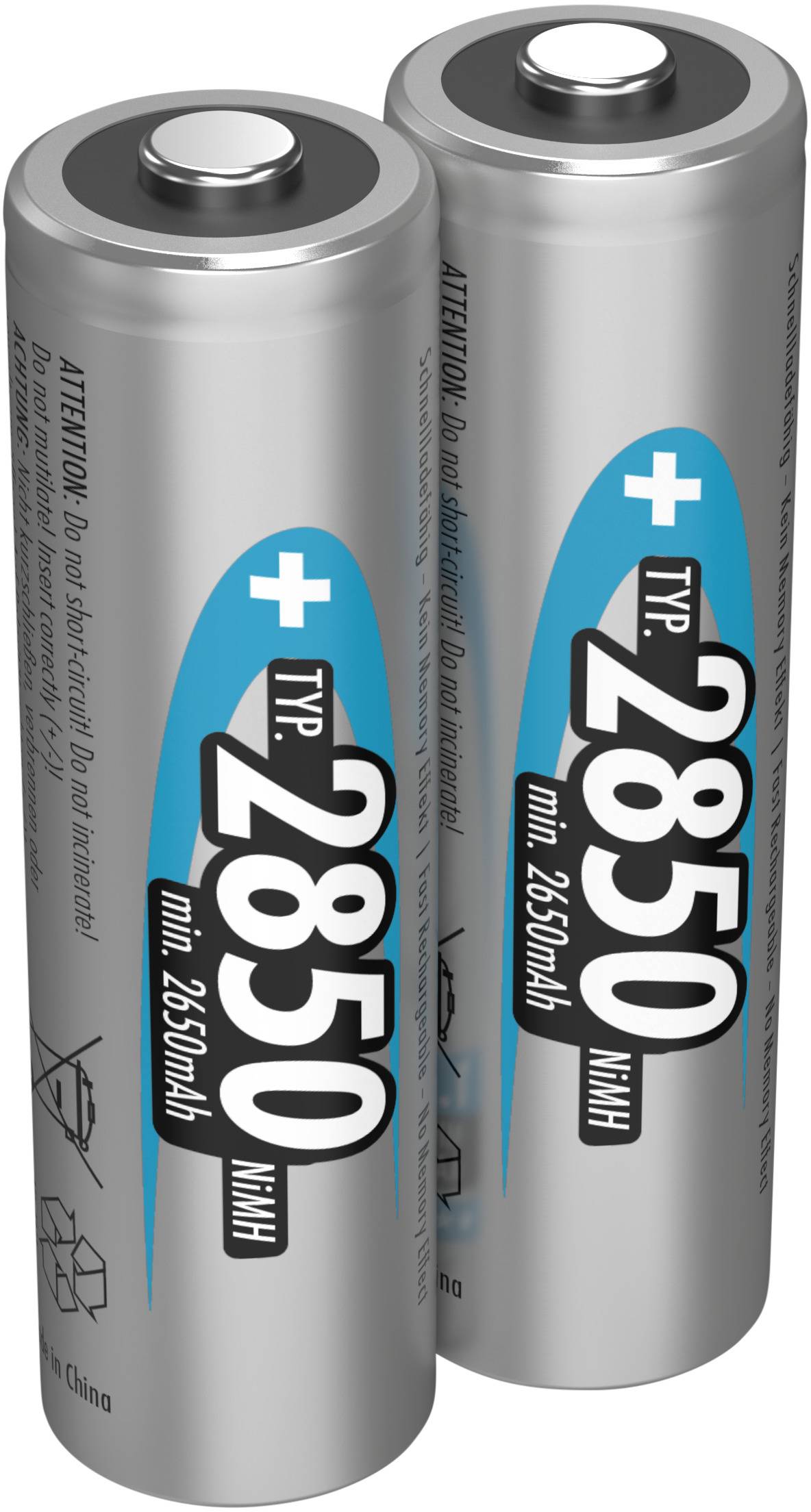 Ansmann HR06 AA battery (rechargeable) NiMH 2650 mAh 1.2 V 2 pc(s)