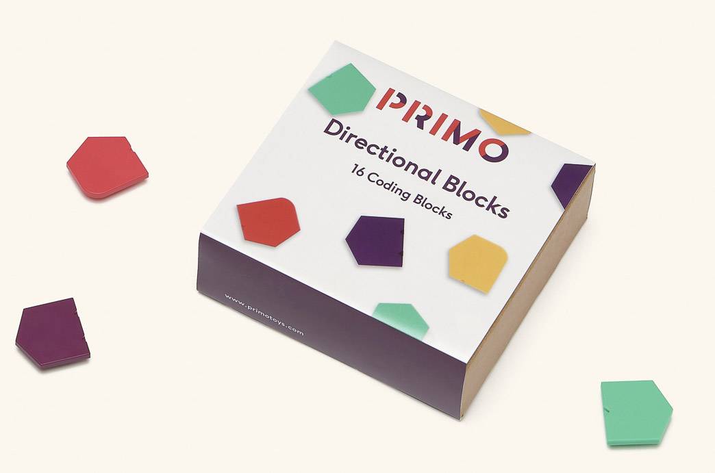 Primo Toys PRIMO005A-DE Directions Cubetto STEM Coding modules Expansion set 3 years and over