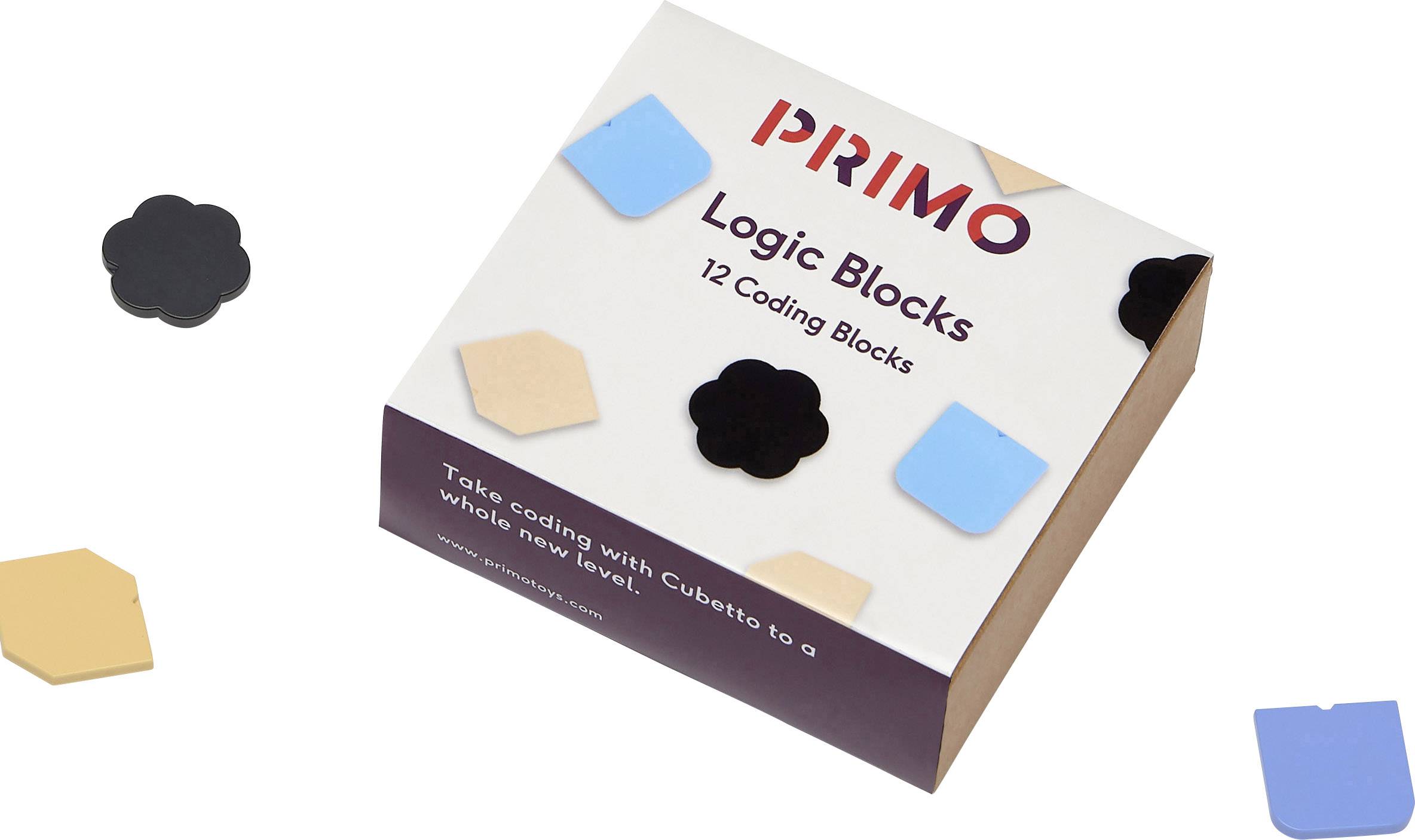 Primo Toys PRIMO006A-DE Logic Cubetto STEM Coding modules Expansion set 3 years and over