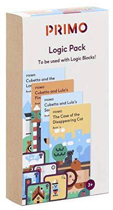 Primo Toys PRIMO021A-DE Logic Cubetto STEM Coding Adventure package Expansion set 3 years and over