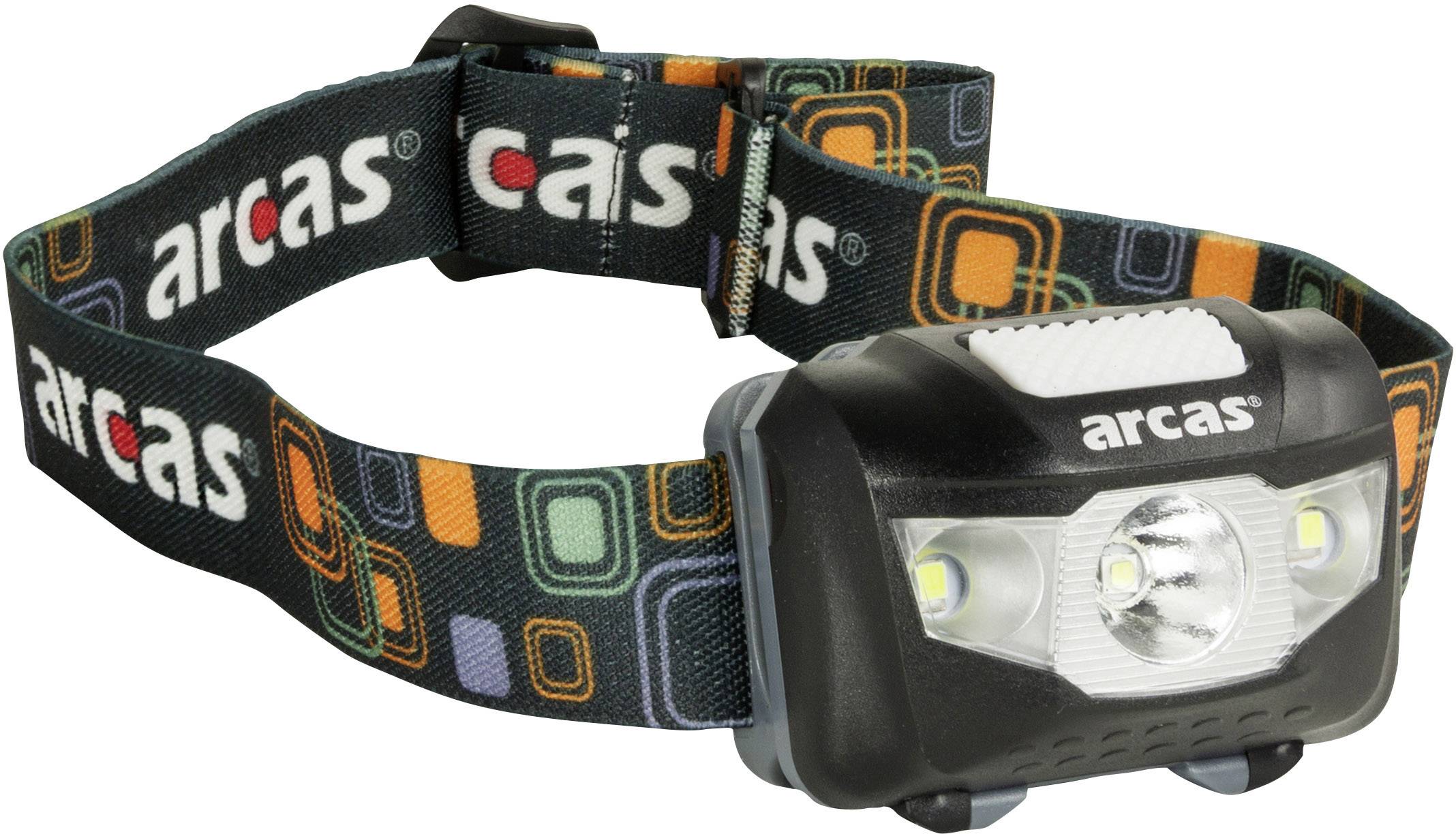 Arcas 7 Modi 5W LED (monochrome) Headlamp battery-powered 160 lm 30710010