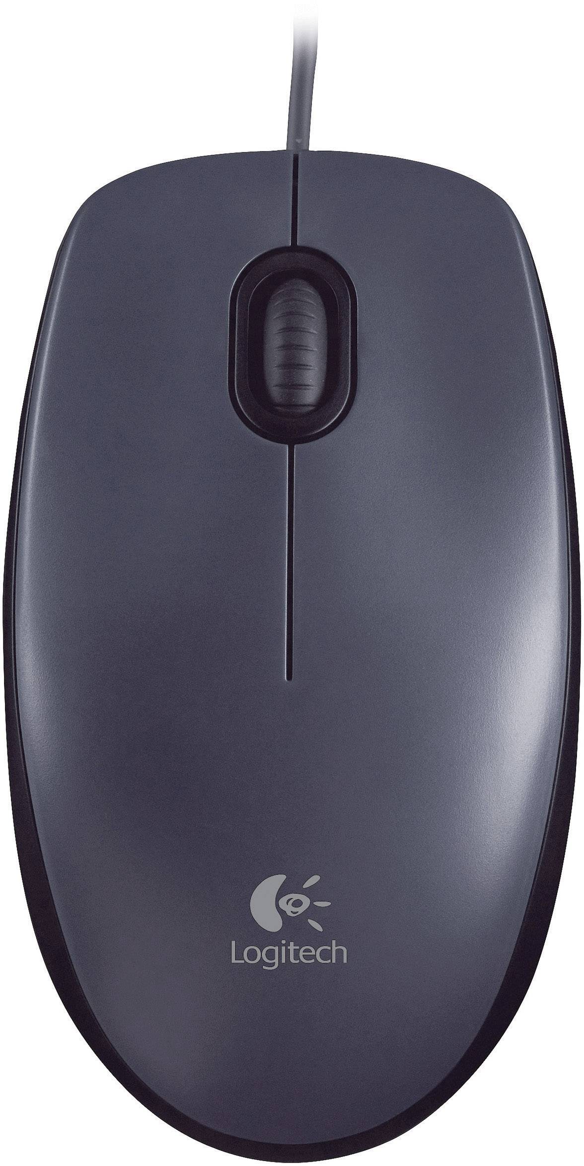 Logitech M90 Mouse USB Optical Black 2 Buttons 1000 dpi