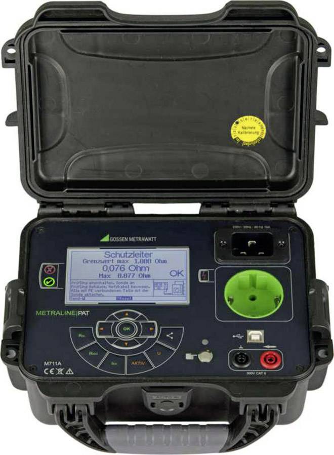 Gossen Metrawatt M711A Equipment tester, VDE tester VDE standard 0701-0702