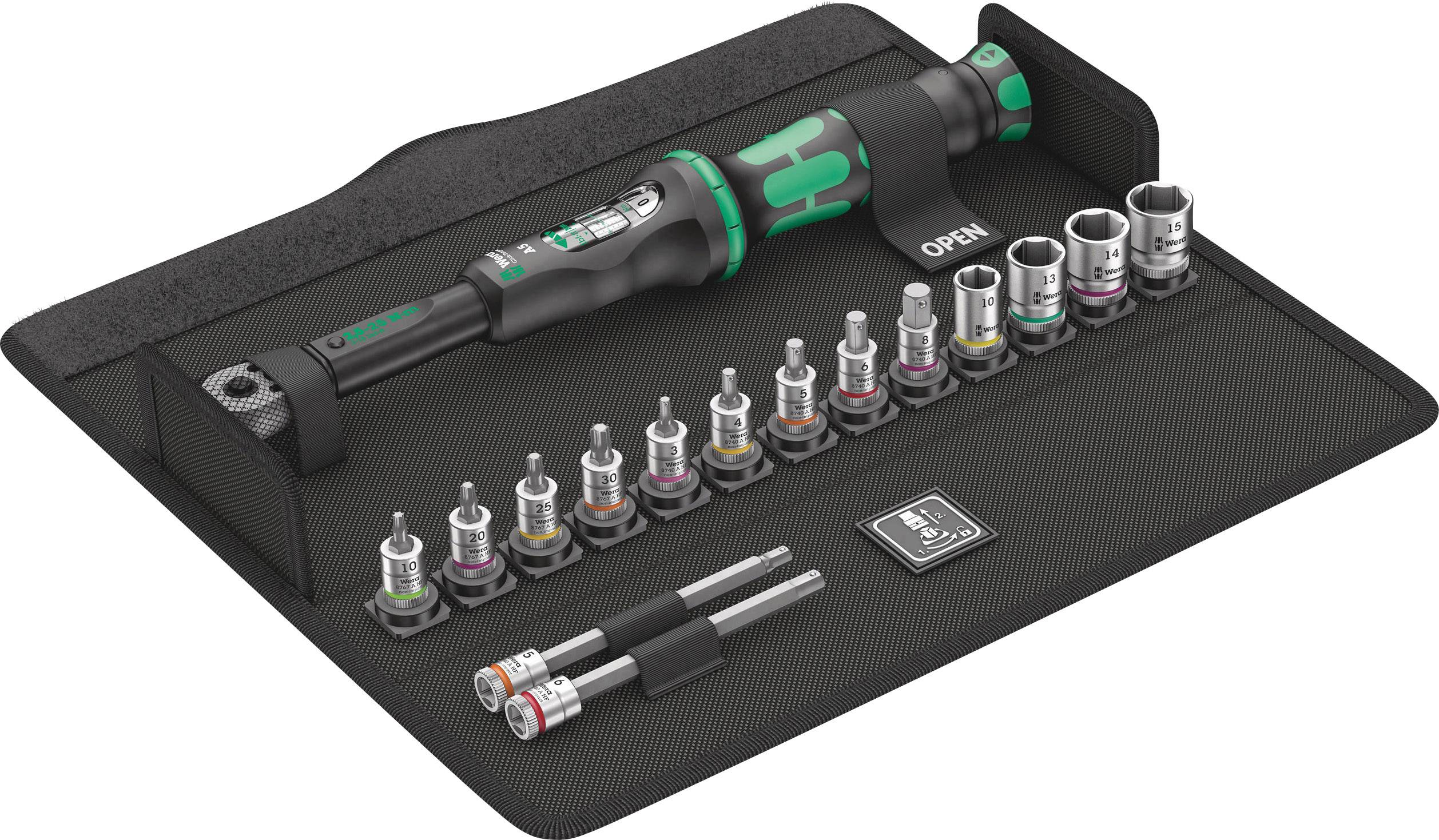 Wera 05004180001 Torque wrench set