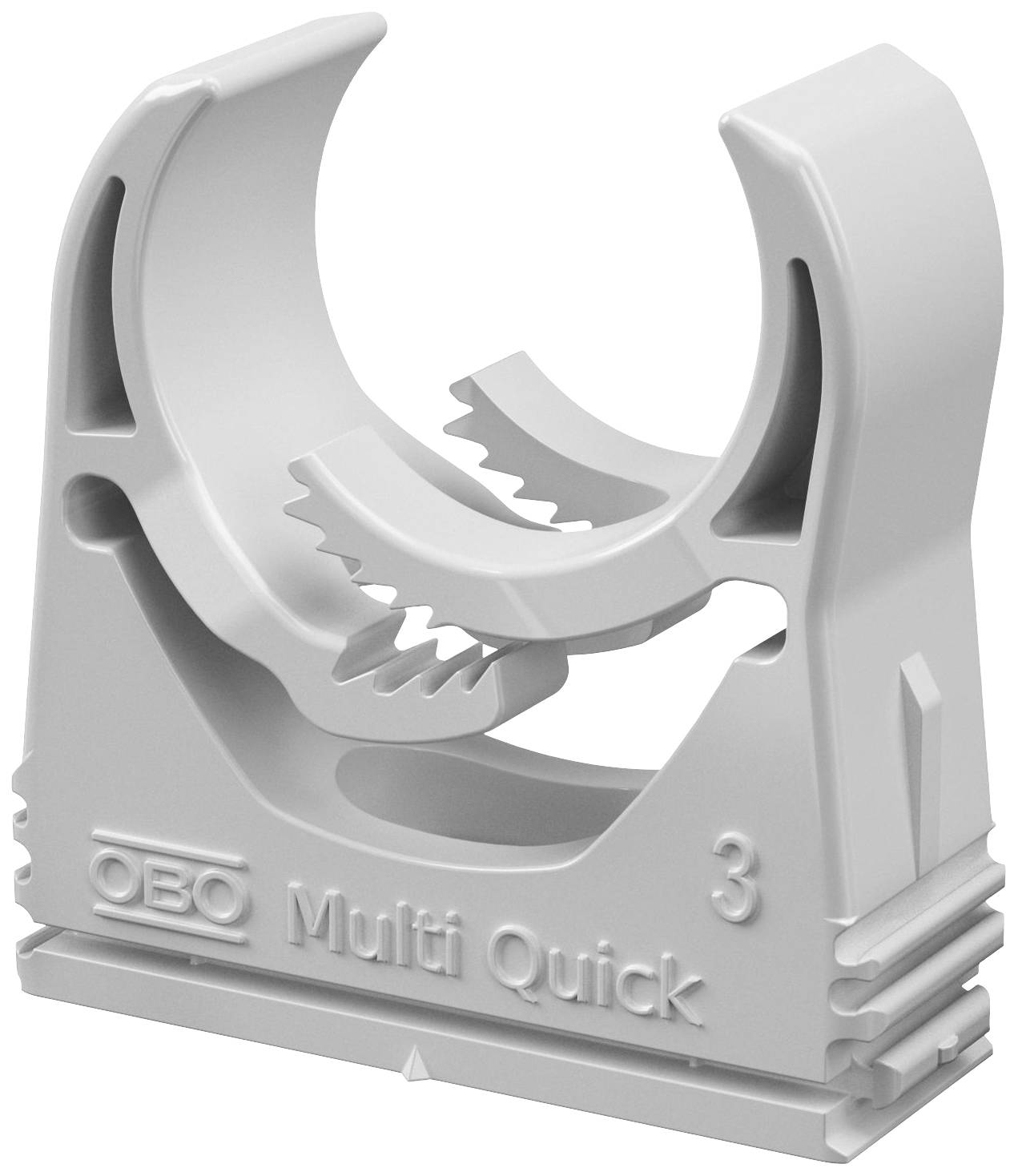 OBO Bettermann 2153130 Pipe clamp Grey