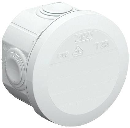 OBO Bettermann 2007312 Junction box (Ø x D) 80 mm x 51 mm 1 pc(s)
