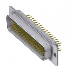 Deltron Connectors DT 50 PY/2 D-SUB plug 180 ° Number of pins: 50 Soldering, Pins 1 pc(s)